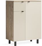 Vicco Sideboard Puerto, Eiken/Kasjmier, 69 x 95 cm