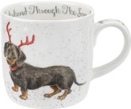 Portmeirion Wrendale Mok - Dachshund Through the Snow