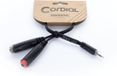 Y-audiokabel Cordial EY 0.3 WGG Y-Adaptor Cable [Mini Jack/2x Jack] 300mm (Black)