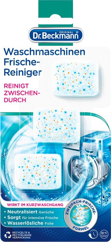 Dr. Beckmann Wasmachinereiniger - 3 Tabletten