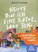 Heute Neukirchener Verlag Heute bin ich eine Katze, sagt Toni