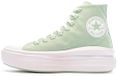 Converse Chuck Taylor All Star Move Dames Sneakers Hoge Sneakers Textiel Groen Maat 40.5