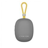 Canyon OnMove 12 - Enceinte Bluetooth portable - 5W - Étanche IPX7 - Gris