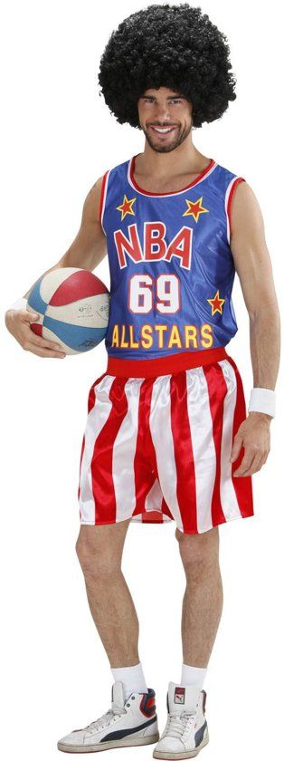 Basketbal Kostuum Basketbal Speler Kostuum Man Small Carnaval kostuum Verkleedkleding