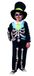 Rubies Catrin Pancho-kostuum voor jongens en meisjes, jas met aangenaaid overhemd, broek en hoed, officieel gelicentieerd product, Dag van de Doden, Mexicaanse doodshoofd, Halloween, cosplay en