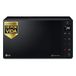 LG MH6535GDS Smart Inverter magnetron met kwartsgrill, 25 l, 1000 W, automatische programma's, instelbare vermogensniveaus, stoomkoken, zwart