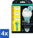 Wilkinson Sword - Lames de remplacement - Intuition 2-en-1 Sensitive Care - 3 lames - Lot économique - 4 pièces