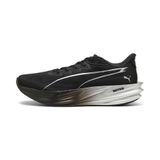 PUMA Deviate Pure NITRO™ hardloopschoenen voor heren 48.5, Black Flat Dark Gray Silver Metallic