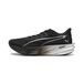 PUMA Deviate Pure NITRO™ hardloopschoenen voor heren 48.5, Black Flat Dark Gray Silver Metallic