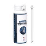 NBA Minnesota Timberwolves Thermosfles Met Verwijderbaar Rietje, 750ml/24oz