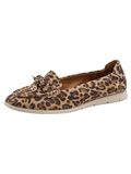 Tamaris Dames Instappers 1-24621-46 Luipaard Print Leer Maat 41 EU