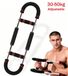 Power Twister Armtrainer - Expandeur hydraulique pour poitrine - Résistance réglable 60 kg - Entraînement de force pour bras et poitrine - Appareil de fitness - Rouge