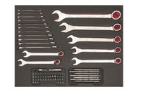 Bahco Foaminlay Fit&Go 3/3 met sleutels en bits - 19-delig - FF1A104