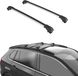 TURTLE ROOF RACK AIR-1 KIA KX CROSS ALL 2017 - 2022 Rails surélevés, Argent