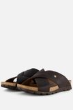 Panama Jack Salmon C17 Slippers bruin Leer - Maat 43
