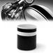 Quattroerre 10654 Adesive Bike R Stripe Double voor motorfiets, zwart
