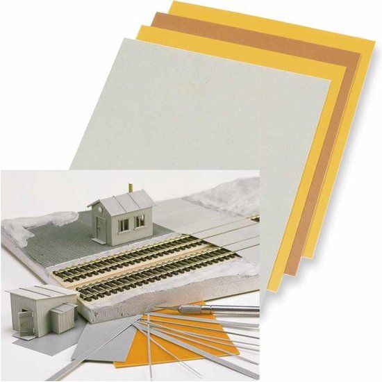 Busch - Kunststoffplatten (Bu7203) - Military Vehicles Model Kit