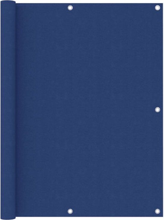 vidaXL Balkonscherm - 120x400 cm - Oxford stof - Blauw