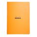 RHODIA 119164Cpack - Set van 10 Geniete Schriften Oranje - A4 - Kleine Ruitjes - 96 pagina's - Clairefontaine Wit Papier 80 g/m² - Soepele, Stevige en Waterafstotende Omslag van Gecoat Karton