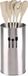 Urban Living Keukengerei kooklepels spatels set 5-delig - bamboe - in rvs houder