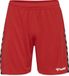 Hummel Hmlauthentic Kids Poly Shorts 204925 Kinder Sportbroek Rood Maat 140
