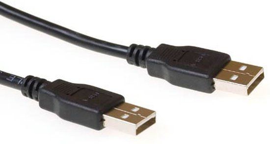 ACT USB 2.0 Cable - USB A Male to USB A Male - 5m - Black