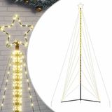 vidaXL LED-kerstboom 861 LEDs warm wit 478 cm