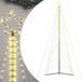 vidaXL LED-kerstboom 861 LEDs warm wit 478 cm