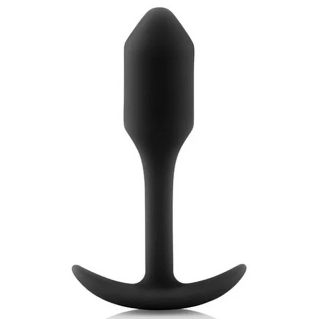 B-Vibe Nauwe Plug 1 - Zwart - 96724