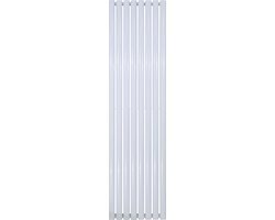 Belrad VERTICALE DESIGNRADIATOR OVAAL WIT DOUBLE 1800X472-8 ELEM. - 1640W