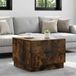 Maison Exclusive - Table basse, chêne fumé, 49 x 50 x 37 cm, fibre de bois