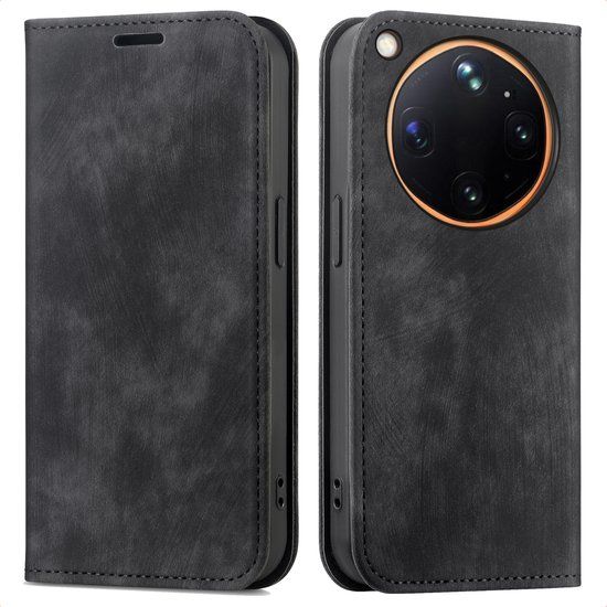 imoshion Slim Bookcase voor de Oppo Find X9 Ultra - Zwart