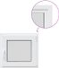 vidaXL Kelderraam RISOR 55 x 50 cm PVC en glas