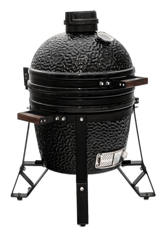 The Bastard Compact Compleet - Zwart - Kamado Barbecue - 33 cm