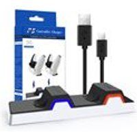 Phonillico® Snellader voor PS5-controller - 2-poorts Type C Station