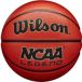 Wilson Basketbal NCAA LEGEND, Gemengd leer, Basketbal voor binnen en buiten, Oranje/Zwart, 5