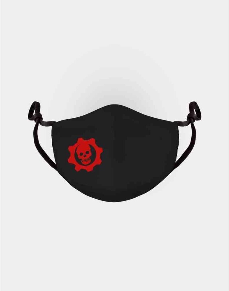 Difuzed Gears of War Masker Logo Zwart Merchandise