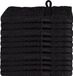vidaXL - Gastendoek - SOLUND - 10 stuks - Zwart - 15 x 21 cm - 550 gsm