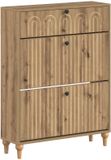 vidaXL Schoenenkast ALKMAAR 78 x 24 x 103 cm Bewerkt hout