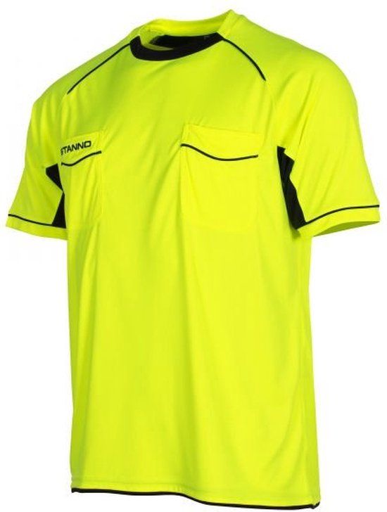 Stanno Bergamo Referee Shirt - Geel - Maat S