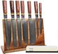 Shinrai Knives Japan Shinrai Knives Micarta Jewels 7-delige Messenset