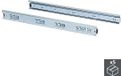Emuca Set ladegeleiders, met kogellager, 45 x 350 mm, voor volledige opening, Verzinkt, 5 st.