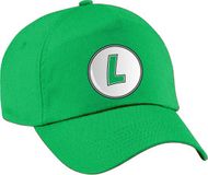 Bellatio Decorations Pet - Loodgieter Luigi - Groen - Volwassenen