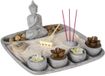 Atmosphera Boeddha zen tuin met waxinelichthouders