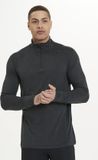Elite Lab Core X1 Elite T-shirt d'entraînement Manches longues Noir chiné Polyester/Élasthanne Homme S