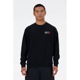 New Balance sweater zwart/rood/wit