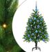 vidaXL Kerstboom met 150 LED, Groen, 120 cm