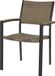 Arezzo Wicker Terrasstoel - Naturel - Stapelbaar