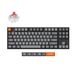 Keychron K8 Max Universeel Mechanisch Toetsenbord - Zwart - USB + RF Wireless + Bluetooth - 80% - ANSI - RGB Backlight