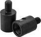 2 stuks M10 male naar M14 female schroefdraadadapter geschikt voor haakse slijper, haakse slijperadapter, polijstschroefdraadadapter, basisbooradapter, verlengstang M14 naar M10